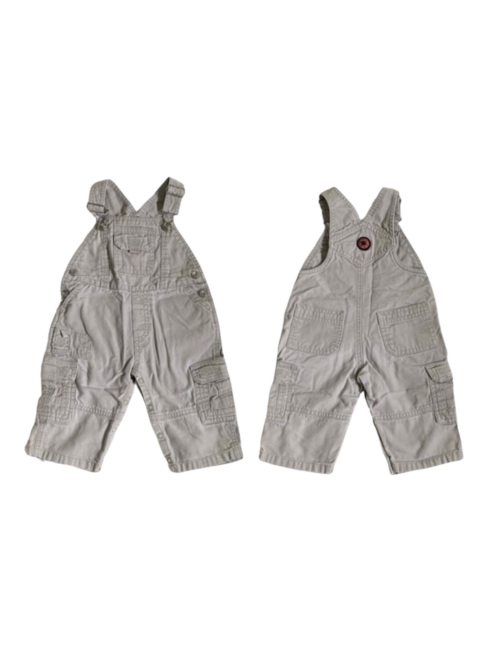Y2K Vintage 2000 Gymboree cargo overalls 6-12 months